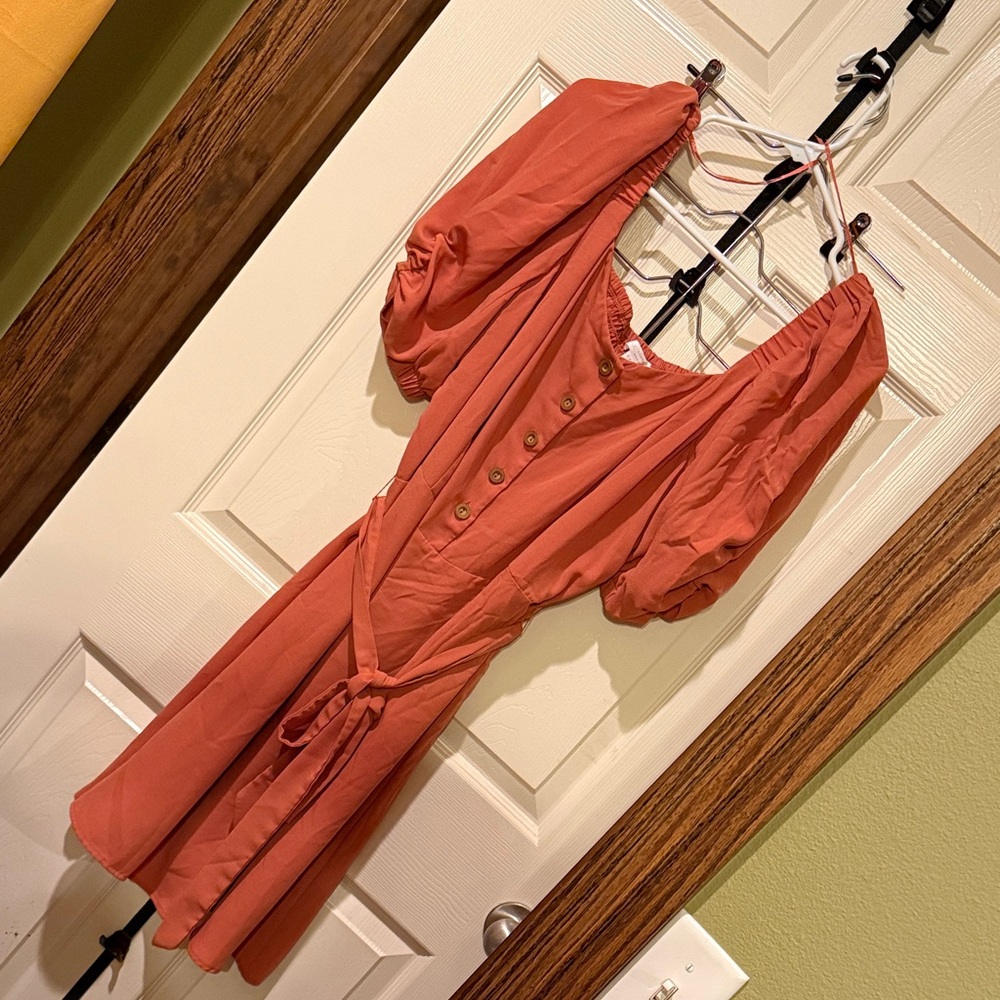 LC Lauren Conrad Coral Mini Dress